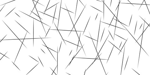 Random chaotic lines abstract geometric pattern / texture. Geometric art random intersecting lines. - obrazy, fototapety, plakaty