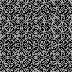 Seamless Geometric pattern. Black and white geometric pattren designs suitable for Backgrounds, Interiors, Textiles, Tiles, Wallpapers, Printing, Textures, Fabrics, Cover, etc. EPS 10