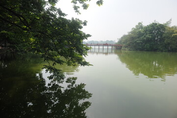 Tree around Hoan Kiem lake, Ha Noi, Viet Nam