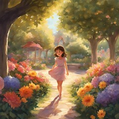 Joyful Moments Exploring Nature's Wonders with a Childlike Spirit