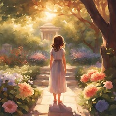 Joyful Moments Exploring Nature's Wonders with a Childlike Spirit