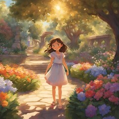 Joyful Moments Exploring Nature's Wonders with a Childlike Spirit