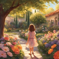 Joyful Moments Exploring Nature's Wonders with a Childlike Spirit