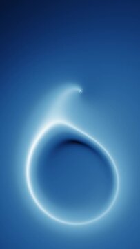 Abstract looped fractal background for vertical video