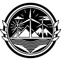 T-shirt Design Vector An illustration of the benefits of renewable - Vector - Vector art - Vector illustration - Vector design - Latest Vector - Ultimate Vector - Premium Vector