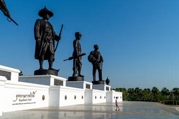 Rajabhakti Park is a historically themed park honouring past Thai kings from the Sukhothai period...