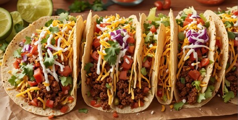 Taco, a dish of Mexico