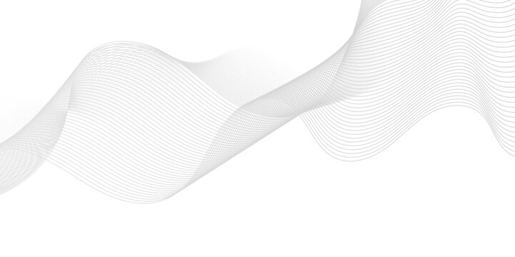 	
Abstract white digital blend wave lines and technology background. Modern white flowing wave lines and glowing moving lines. Futuristic technology and sound wave lines background.