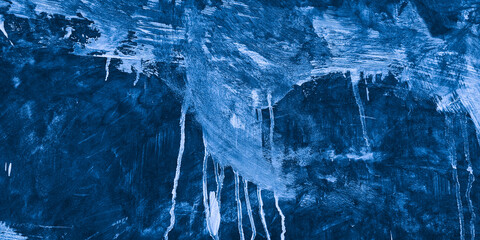 blue grunge wall cement texture background
