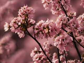 Obraz premium closeup of a pink flower