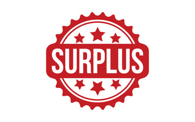 Surplus rubber grunge stamp seal vector