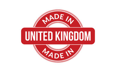 Made In United Kingdom Rubber Stamp