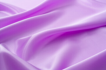 Close up of purple silk background