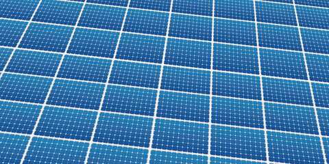 ソーラーパネル　太陽光　発電　背景