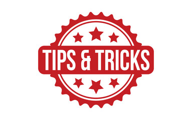 Tips & Tricks Rubber Stamp Seal Vector