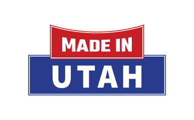 Made In Utah Seal Vector
