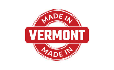 Made In Vermont Rubber Stamp