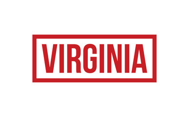 Virginia Rubber Stamp Seal Vector