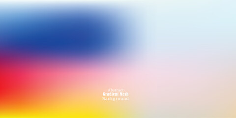 Abstract Colorful Gradient Mesh Background vector EPS10
