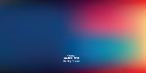 Abstract Colorful Gradient Mesh Background vector EPS10