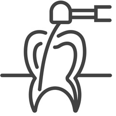 dental-mouth-healthcare-root-canal-infections.-line