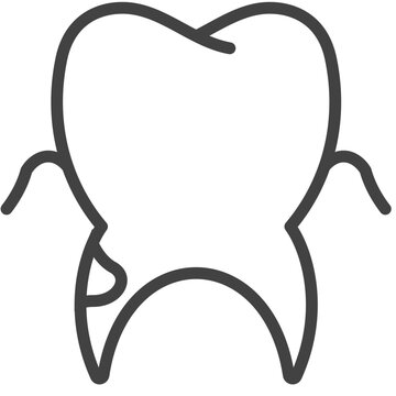 dental-mouth-healthcare-root-cavities-line