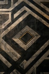 Fototapeta premium Ancient surreal meander roman, greek geometric patterns on marble. Luxurious stone designs and patterns on a rich marble background, exuding elegance and classical style