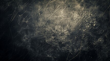 Noise-Free Elegant Photo Editing Layer with Realistic Dust and Scratches on Dark Grunge Background -