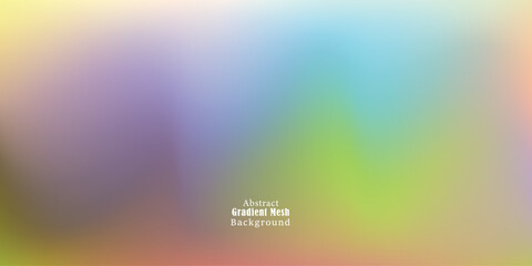Abstract Colorful Gradient Mesh Background vector EPS10