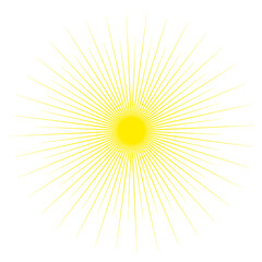 Soleil jaune 