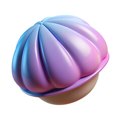 Obraz premium 3d render of a pink ball