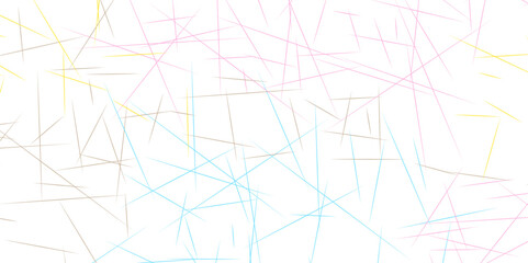 Random chaotic lines abstract geometric pattern.  - obrazy, fototapety, plakaty