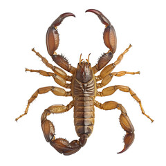 Obraz premium scorpion isolated on white background