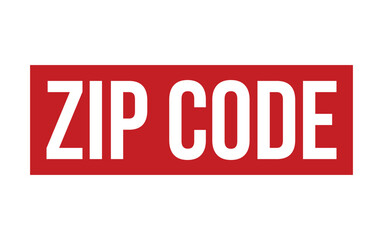 Zip Code rubber grunge stamp seal vector