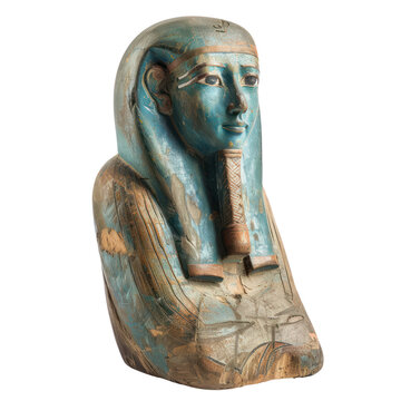 Tyet Egypt Art object isolated on transparent png.