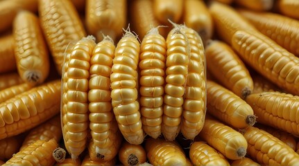corn seeds and field .Generative AI