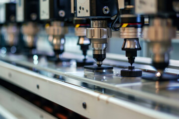 Industrial machine for background