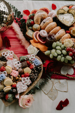 Heart Shaped Charcuterie Grazing Boards