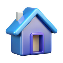 3d render of house icon