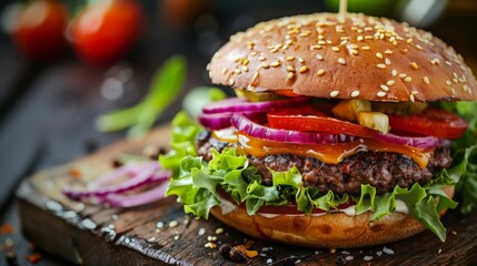 New Zealand Dishes: Kiwi Burger is a unique variant of the traditional burger. Beetroot and pineapple are unusual additives.