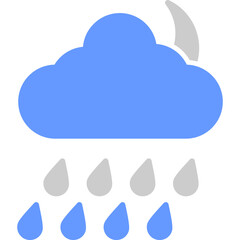 Rainy Night Icon