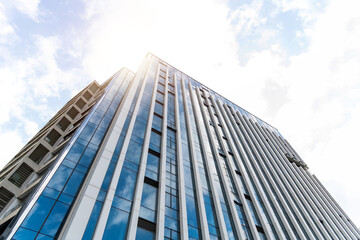 Low angle view of office building