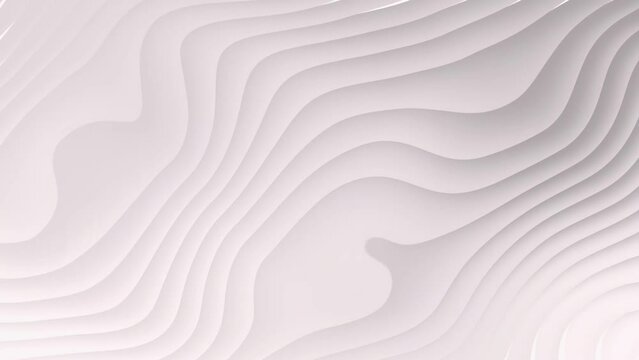 Futuristic geometric Clean stripes white background, abstract white moving stripes and corporate Background	