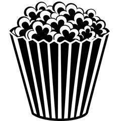 bucket of popcorn