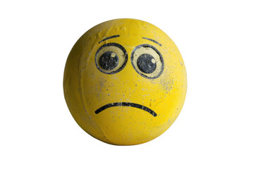 Fototapeta premium photograph of Desperation, sad face, hopeless, about recession, Isolated on a transparent background.