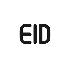 Typography Eid Mubarak Eid Al-Adha, Eid Al-Fitr  text Calligraphy ,
