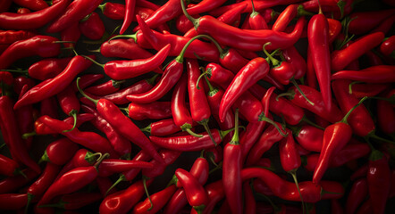 Red chili peppers