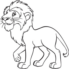 Jungle animal coloring pages for coloring book. Jungle animals outline