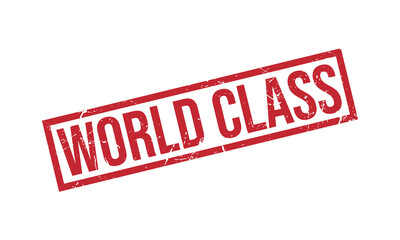 Fototapeta premium World Class Rubber Stamp Seal Vector