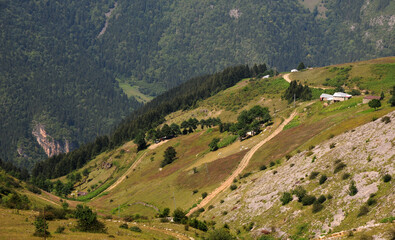 The plateaus in Trabzon, Turkey, are quite beautiful.